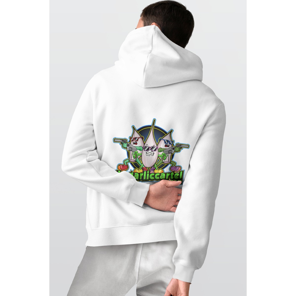 The Garlic Cartel Men's Pullover Hoodie - Image 2