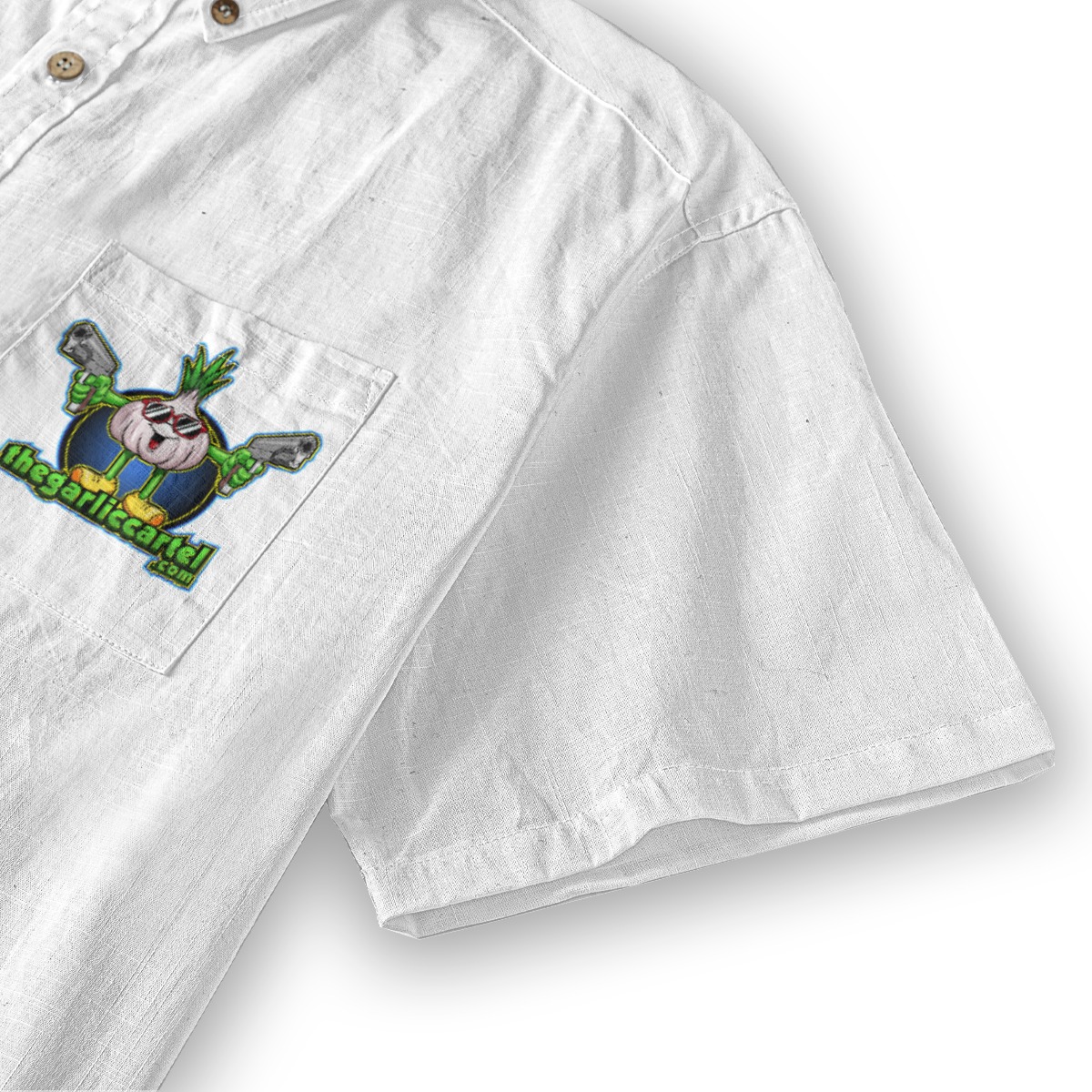 The Garlic Cartel Men's Breathable Cotton Shirt - Image 3